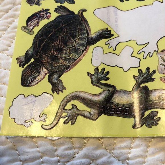 FROGS TURTLES AND MORE THE GIFTED LINE STICKERS LIZARDS AMPHIBIANS PETS Partial - Picture 6 of 12